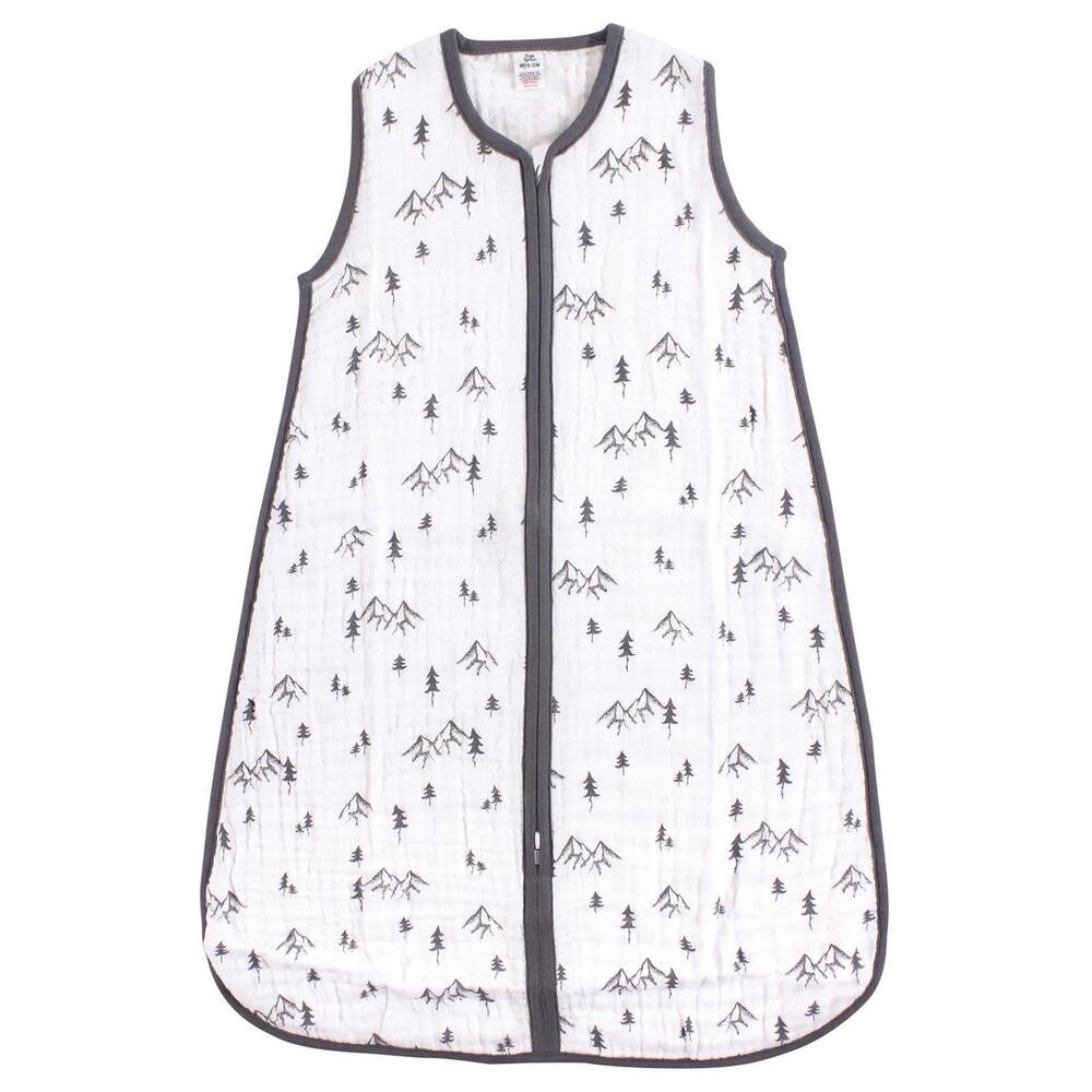 Yoga Sprout Sleeveless Muslin Cotton Sleeping Bag, Sack, Blanket, 6-12 Mos